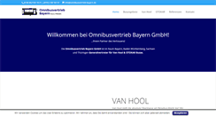Desktop Screenshot of omnibusvertrieb-bayern.de